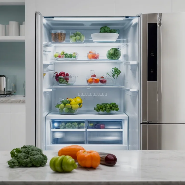 AI Kühlschrank Innenansicht